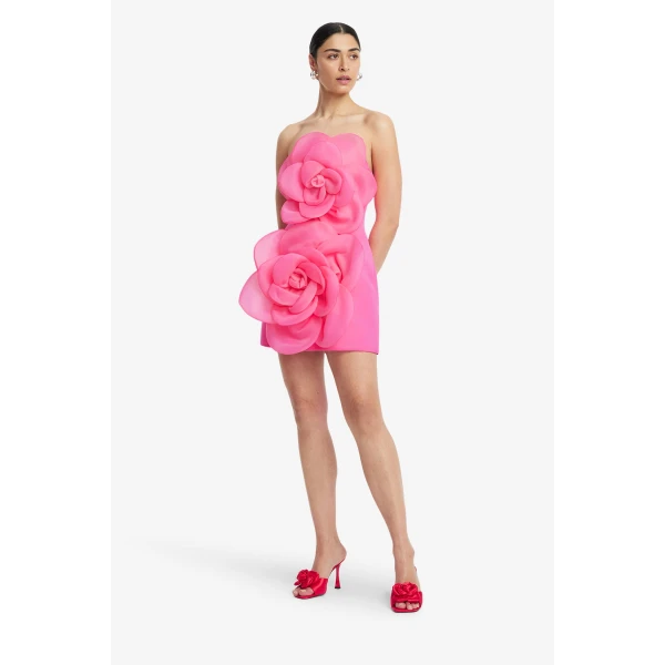 Leo Lin Floret Mini Dress - Leo Lin Dress - Australian Luxury Fashion - Shop at Coveti