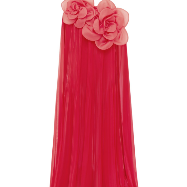 Leo Lin Jaclyn Draped Floor Length Dress - Leo Lin Dress - Australian Luxury Fashion - Shop at Coveti