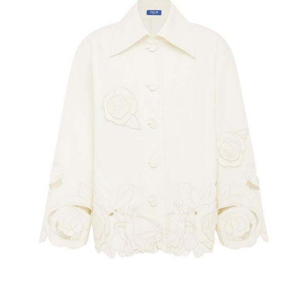 Leo Lin Jayna Appliqué Jacket - Leo Lin Dress - Australian Luxury Fashion - Shop at Coveti