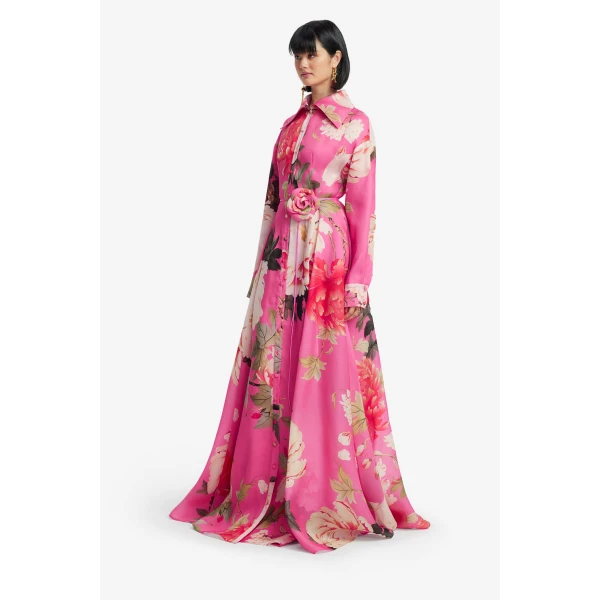 Leo Lin Josephine Silk Gown - Leo Lin Dress - Australian Luxury Fashion - Shop at Coveti