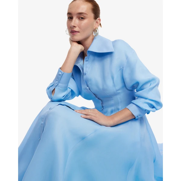 Leo Lin Josephine Silk Gown - Leo Lin Dress - Australian Luxury Fashion - Shop at Coveti