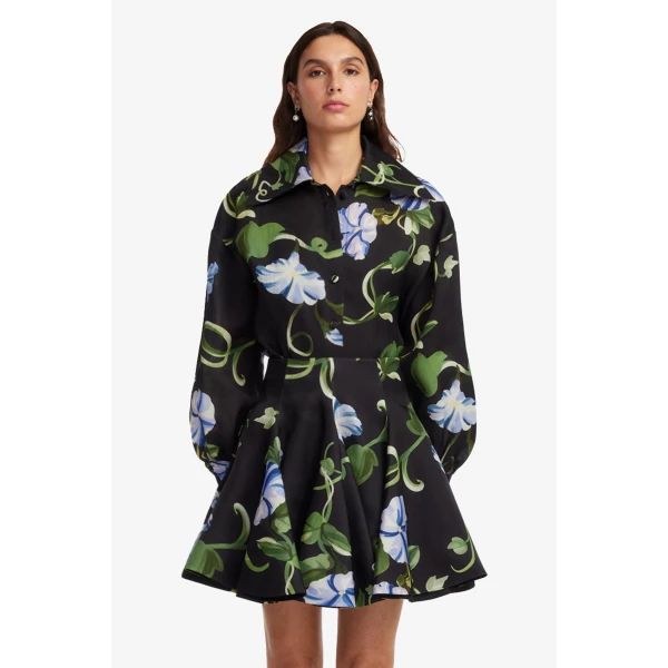 Leo Lin Kathleen Silk Blouse - Leo Lin Dress - Australian Luxury Fashion - Shop at Coveti
