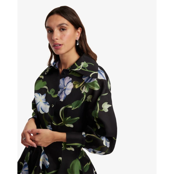 Leo Lin Kathleen Silk Blouse - Leo Lin Dress - Australian Luxury Fashion - Shop at Coveti