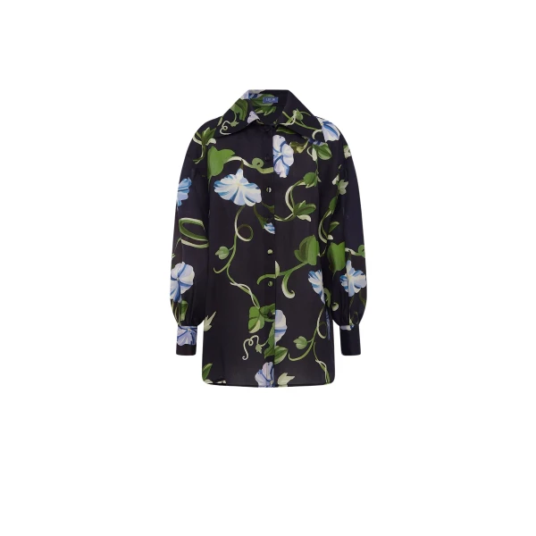 Leo Lin Kathleen Silk Blouse - Leo Lin Dress - Australian Luxury Fashion - Shop at Coveti