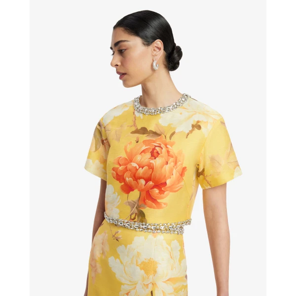 Leo Lin Kyra Embellished Maxi Skirt - Leo Lin Dress - Australian Luxury Fashion - Shop at Coveti
