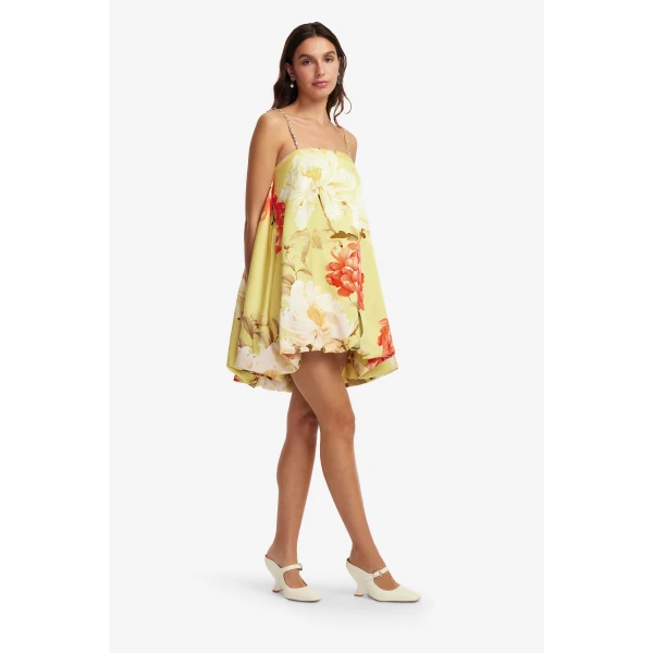 Leo Lin Patsy Embellished Puff Mini Dress - Leo Lin Dress - Australian Luxury Fashion - Shop at Coveti