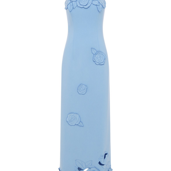 Leo Lin Rayna Appliqué Bustier Maxi Dress - Leo Lin Dress - Australian Luxury Fashion - Shop at Coveti