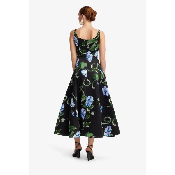Leo Lin Serafina Appliqué Maxi Dress - Leo Lin Dress - Australian Luxury Fashion - Shop at Coveti