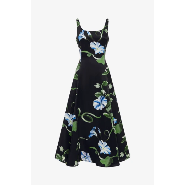 Leo Lin Serafina Appliqué Maxi Dress - Leo Lin Dress - Australian Luxury Fashion - Shop at Coveti