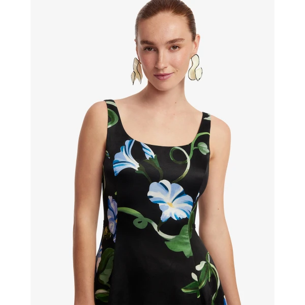 Leo Lin Serafina Appliqué Maxi Dress - Leo Lin Dress - Australian Luxury Fashion - Shop at Coveti