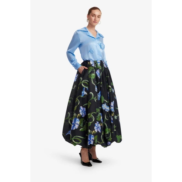 Leo Lin Victoria Puff Maxi Skirt - Leo Lin Dress - Australian Luxury Fashion - Shop at Coveti