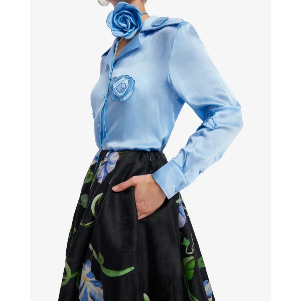Leo Lin Victoria Puff Maxi Skirt - Leo Lin Dress - Australian Luxury Fashion - Shop at Coveti