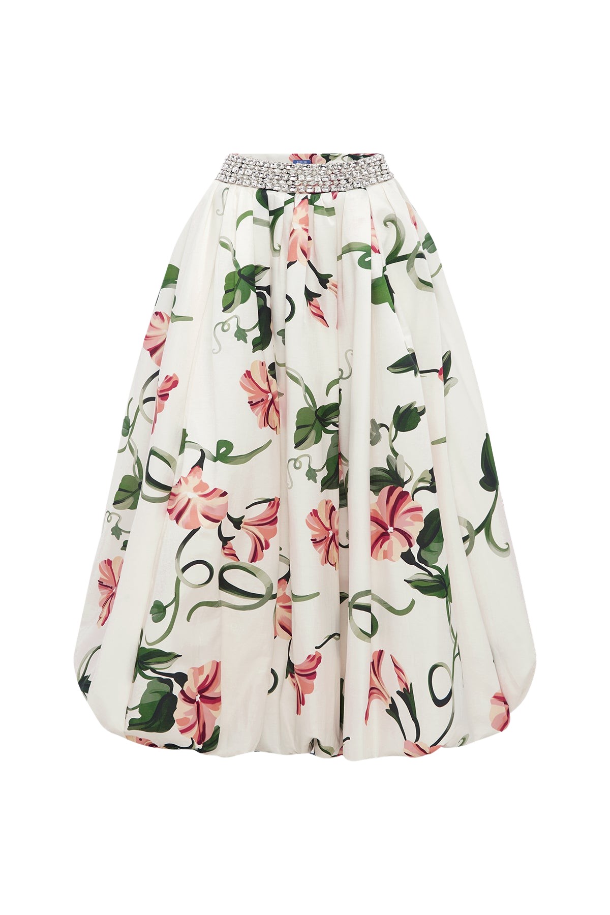 Leo Lin Victoria Embellished Puff Maxi Skirt