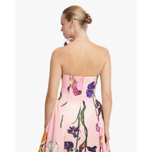 Leo Lin Violet Bustier Maxi Dress - Leo Lin Dress - Australian Luxury Fashion - Shop at Coveti