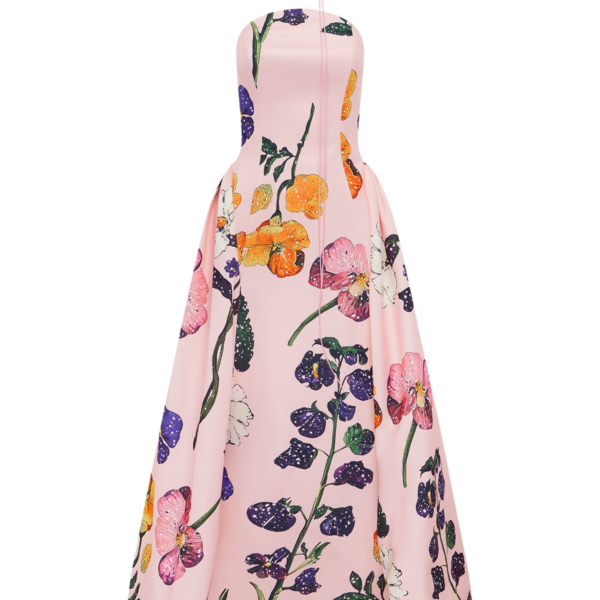Leo Lin Violet Bustier Maxi Dress - Leo Lin Dress - Australian Luxury Fashion - Shop at Coveti