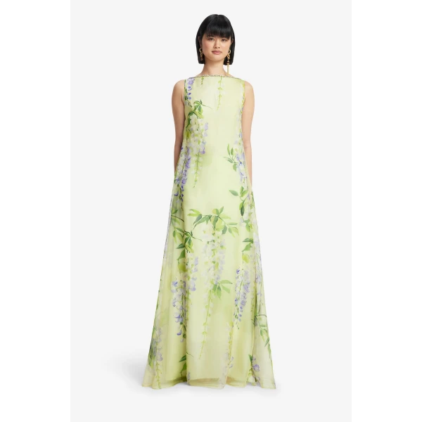 Leo Lin Yumei Embellished Open Back Gown - Leo Lin Dress - Australian Luxury Fashion - Shop at Coveti