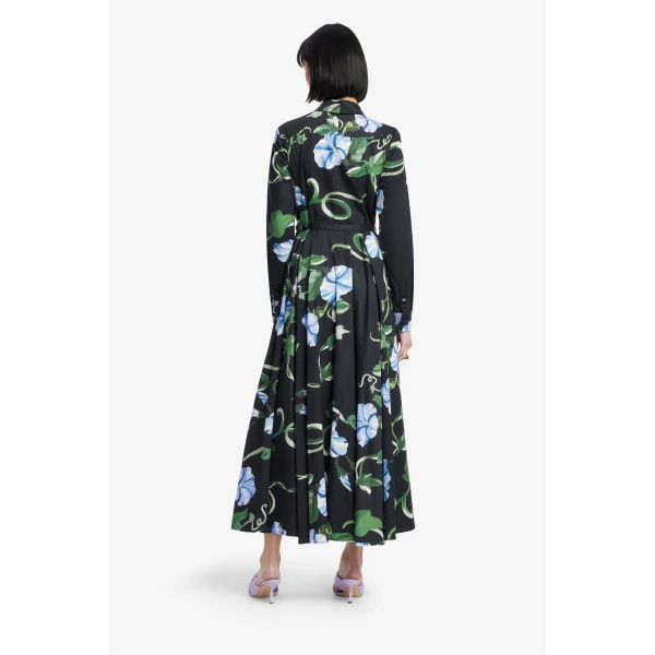 Leo Lin Zara Shirt Midi Dress - Leo Lin Dress - Australian Luxury Fashion - Shop at Coveti