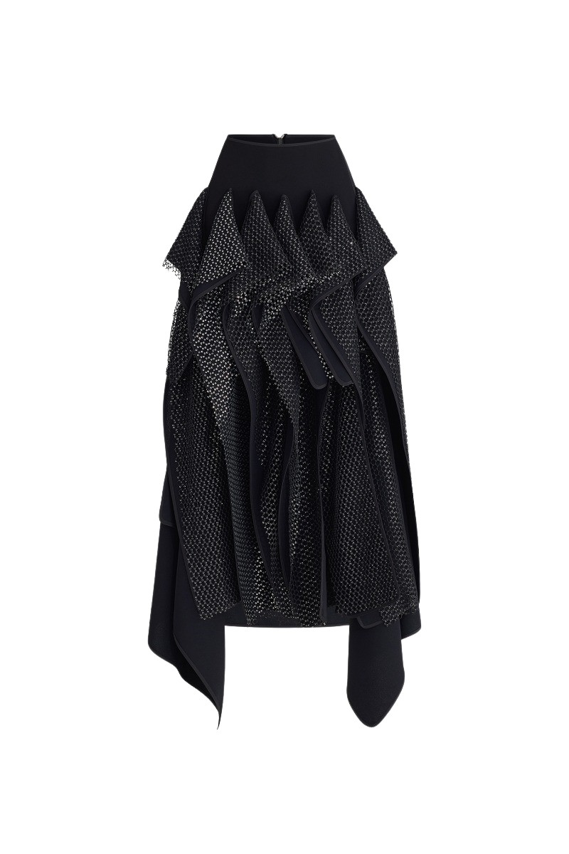 Maticevski Digital Panel Skirt