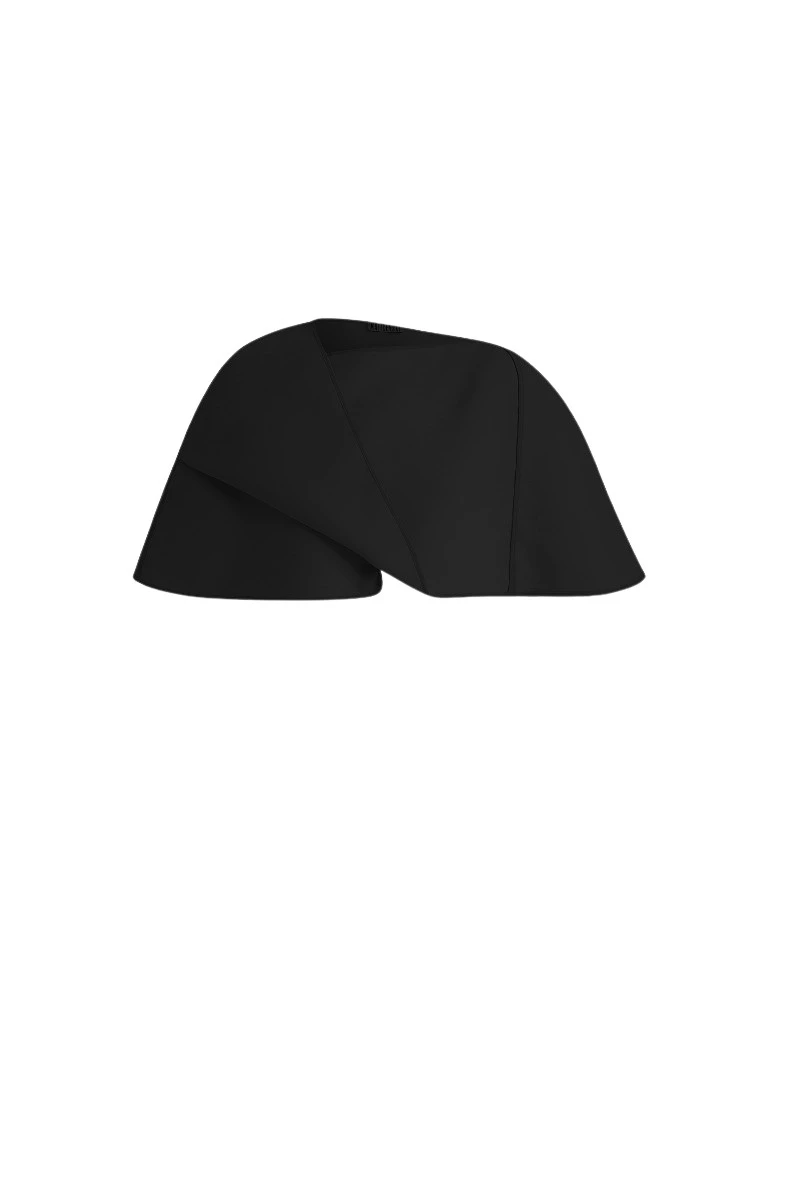 Maticevski-Veiled-Cape92836_nobg Maticevski - Maticevski Tops - Sculptural Evening Wear - Shop at Coveti