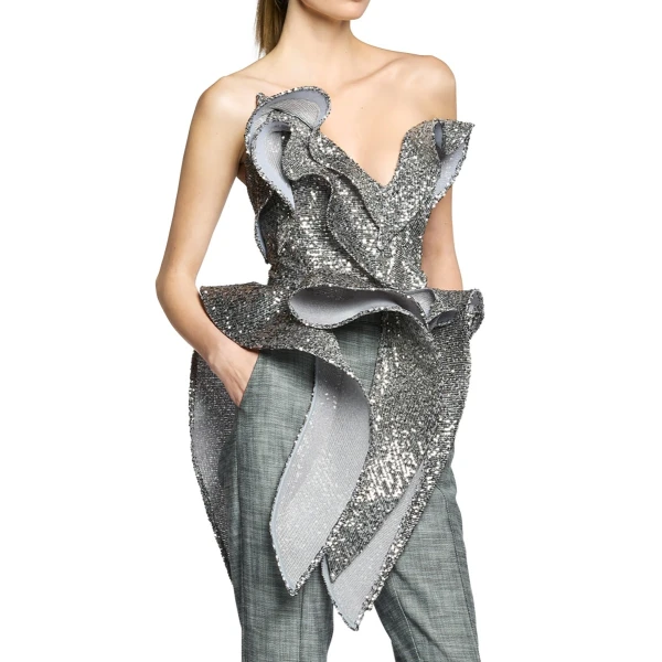 Maticevski - Maticevski Tops - Sculptural Evening Wear - Shop at Coveti