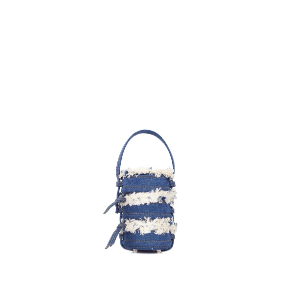 Nasha Baby Pinto | Bleached Denim Bag