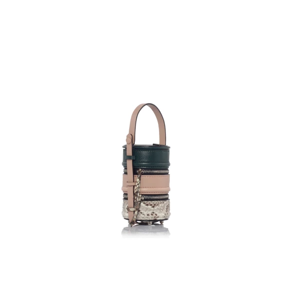 Nasha Mekraksavanich Baby Pinto | Cactus - Nasha Multicolour - Architectural Luxury Bag at Coveti
