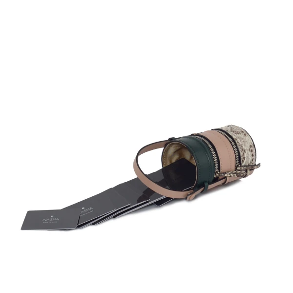 Nasha Mekraksavanich Baby Pinto | Cactus - Nasha Multicolour - Architectural Luxury Bag at Coveti
