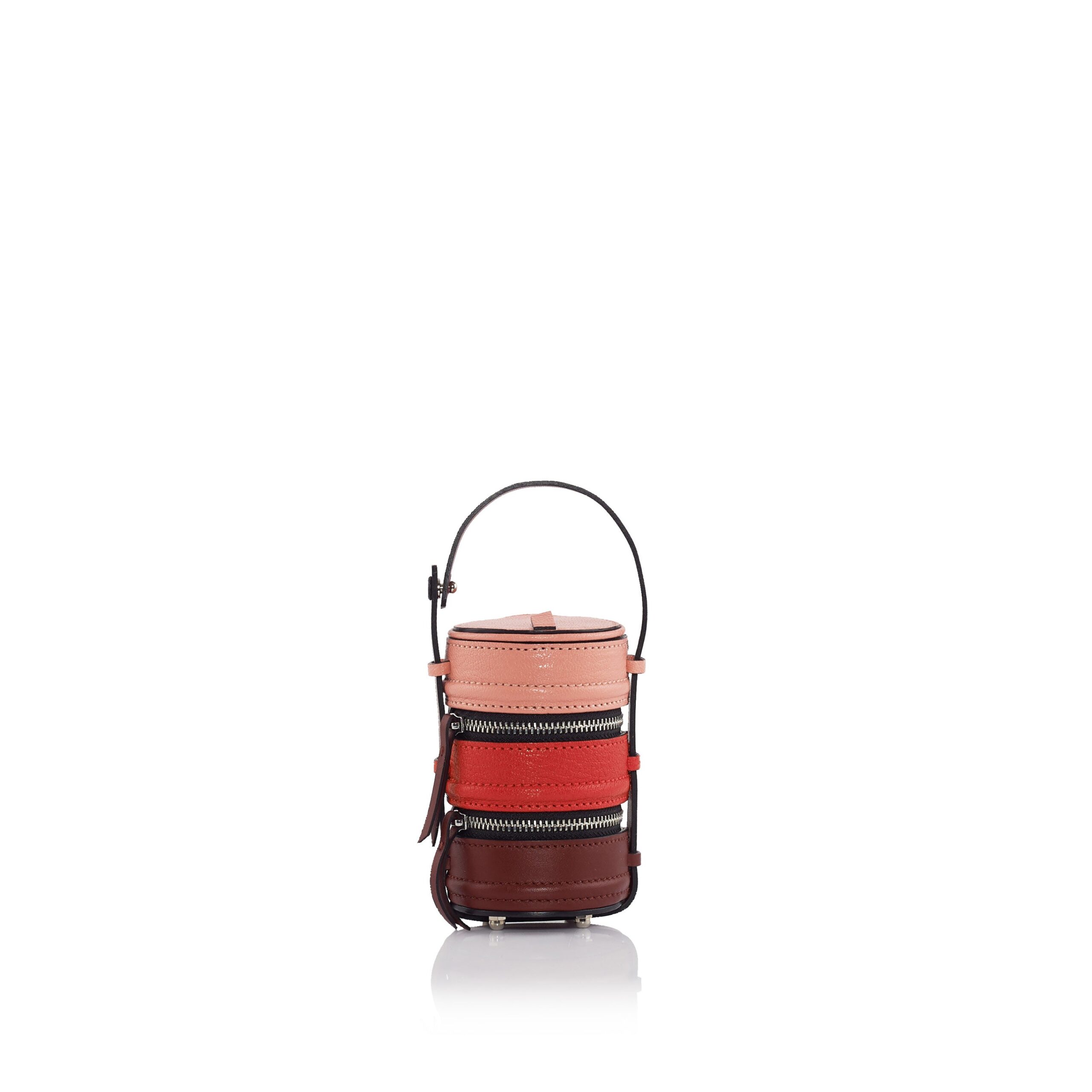 Nasha Mekraksavanich Baby Pinto | Chili - Nasha Multicolour - Architectural Luxury Bag at Coveti Nasha Mekraksavanich Baby Pinto | Chili - Nasha Multicolour - Architectural Luxury Bag at Coveti