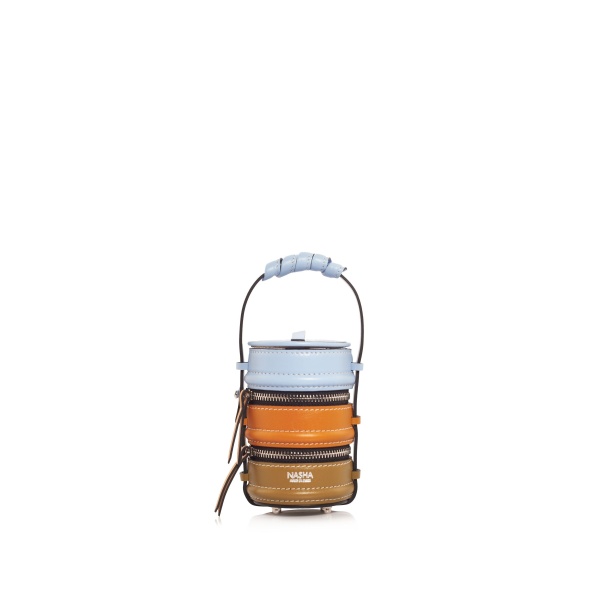 Nasha Mekraksavanich Baby Pinto | Hi5 - Nasha Multicolour - Architectural Luxury Bag at Coveti
