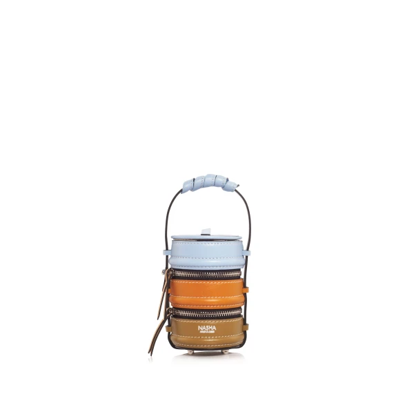 Nasha Mekraksavanich Baby Pinto | Hi5 - Nasha Multicolour - Architectural Luxury Bag at Coveti