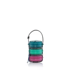 Nasha Mekraksavanich Baby Pinto Limited | Cabbage - Nasha Multicolour - Architectural Luxury Bag at Coveti