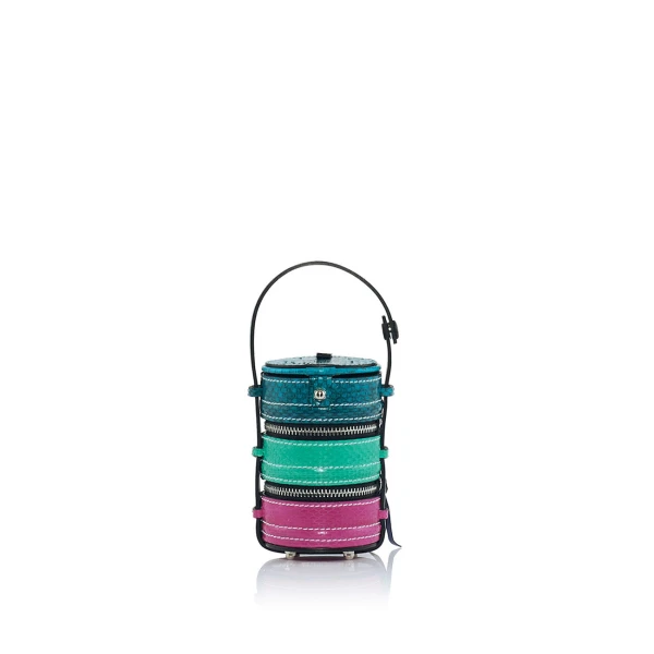 Nasha Mekraksavanich Baby Pinto Limited | Cabbage - Nasha Multicolour - Architectural Luxury Bag at Coveti