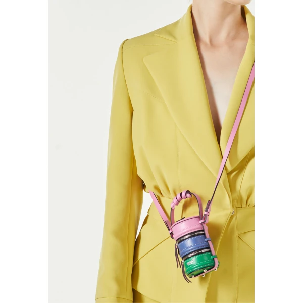 Nasha Mekraksavanich Baby Pinto | Msn - Nasha Multicolour - Architectural Luxury Bag at Coveti