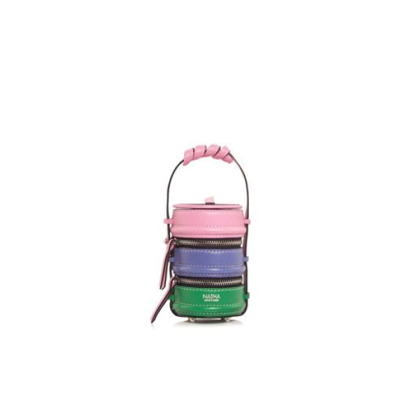 Nasha Mekraksavanich Baby Pinto | Msn - Nasha Multicolour - Architectural Luxury Bag at Coveti