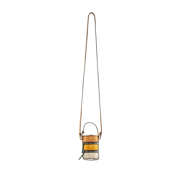 Nasha Mekraksavanich Baby Pinto | Pasta - Nasha Multicolour - Architectural Luxury Bag at Coveti