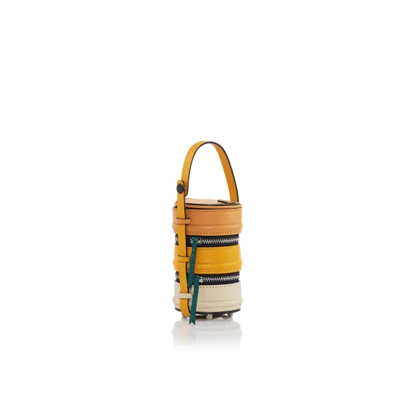 Nasha Mekraksavanich Baby Pinto | Pasta - Nasha Multicolour - Architectural Luxury Bag at Coveti