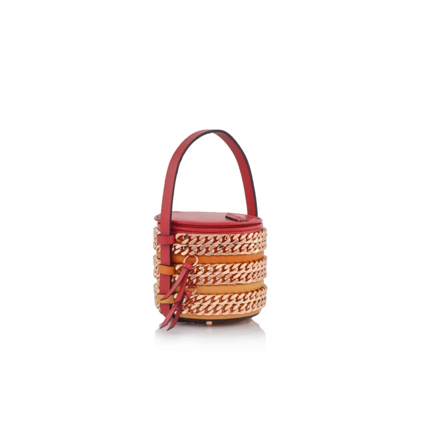 Nasha Mekraksavanich Baby Pinto Play | Fire Chain - Nasha Multicolour - Architectural Luxury Bag at Coveti