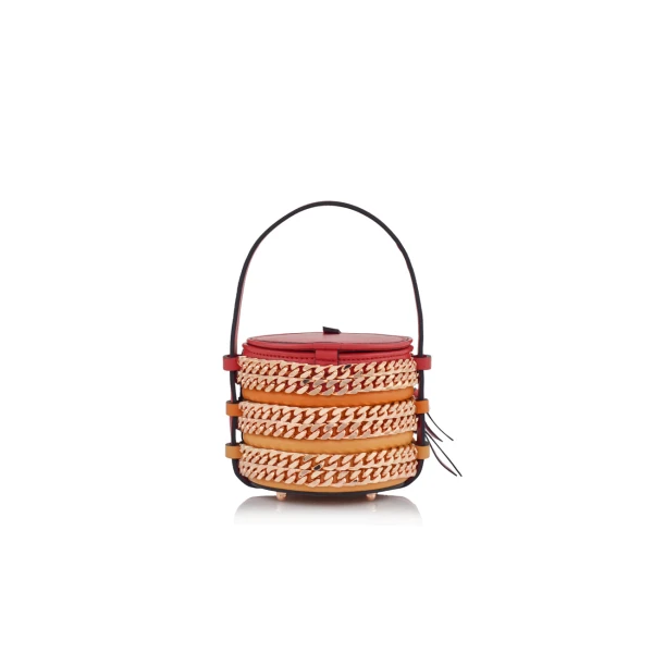 Nasha Mekraksavanich Baby Pinto Play | Fire Chain - Nasha Multicolour - Architectural Luxury Bag at Coveti
