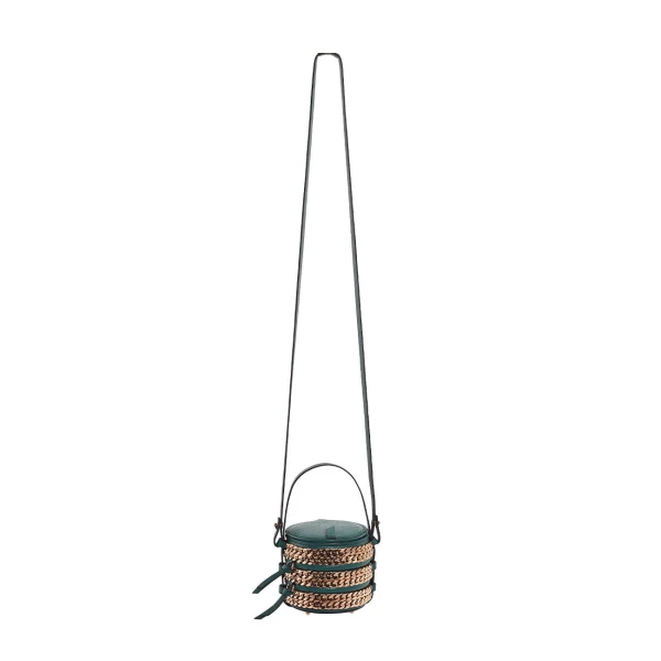 Nasha Mekraksavanich Baby Pinto Play | Jade Chain - Nasha Green - Architectural Luxury Bag at Coveti