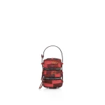Nasha Mekraksavanich Baby Pinto | Raspberry - Nasha Red - Architectural Luxury Bag at Coveti