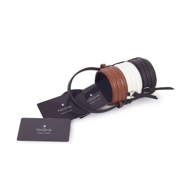 Nasha Mekraksavanich Baby Pinto Roll | Cacao - Nasha Multicolour - Architectural Luxury Bag at Coveti