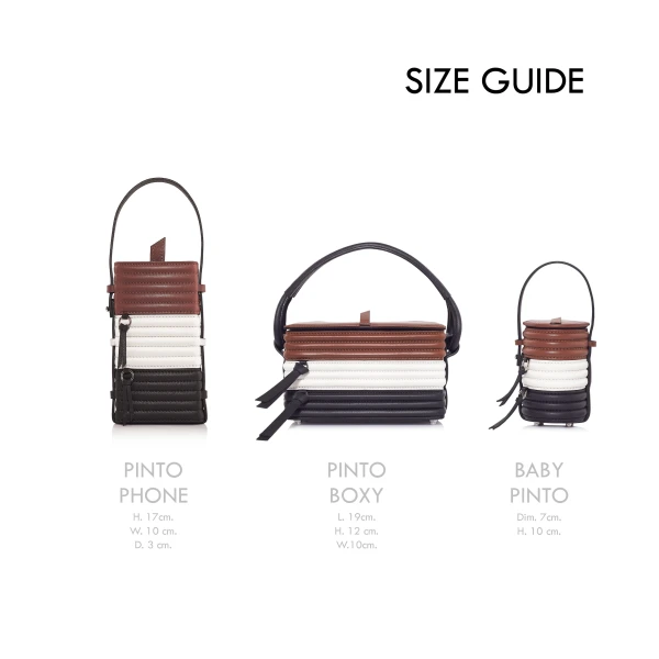 Nasha Mekraksavanich Baby Pinto Roll | Cacao - Nasha Multicolour - Architectural Luxury Bag at Coveti