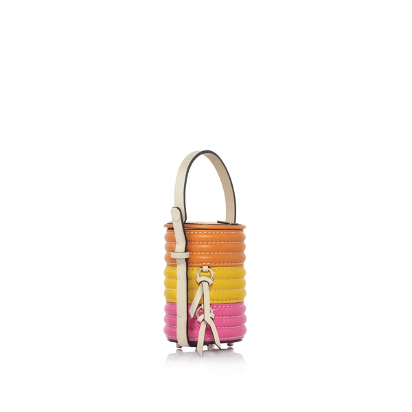Nasha Mekraksavanich Baby Pinto Roll | Cupcake - Nasha Multicolour - Architectural Luxury Bag at Coveti