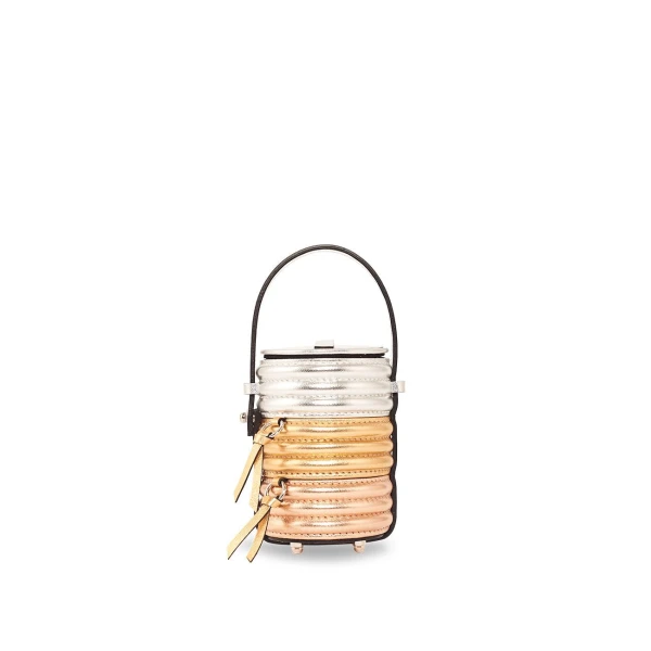 Nasha Mekraksavanich Baby Pinto Roll | Medal - Nasha Gold - Architectural Luxury Bag at Coveti