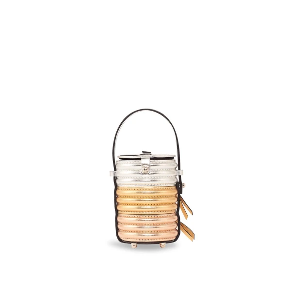 Nasha Mekraksavanich Baby Pinto Roll | Medal - Nasha Gold - Architectural Luxury Bag at Coveti