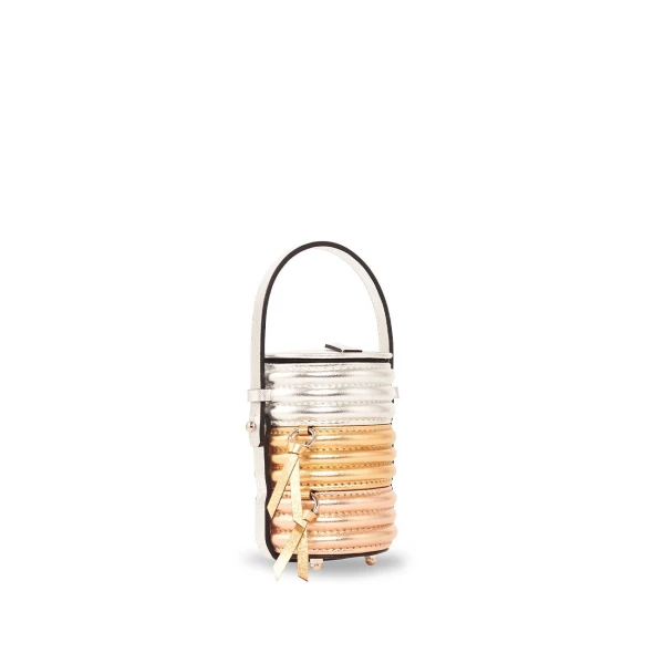 Nasha Mekraksavanich Baby Pinto Roll | Medal - Nasha Gold - Architectural Luxury Bag at Coveti