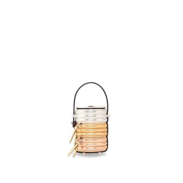 Nasha Mekraksavanich Baby Pinto Roll | Medal - Nasha Gold - Architectural Luxury Bag at Coveti