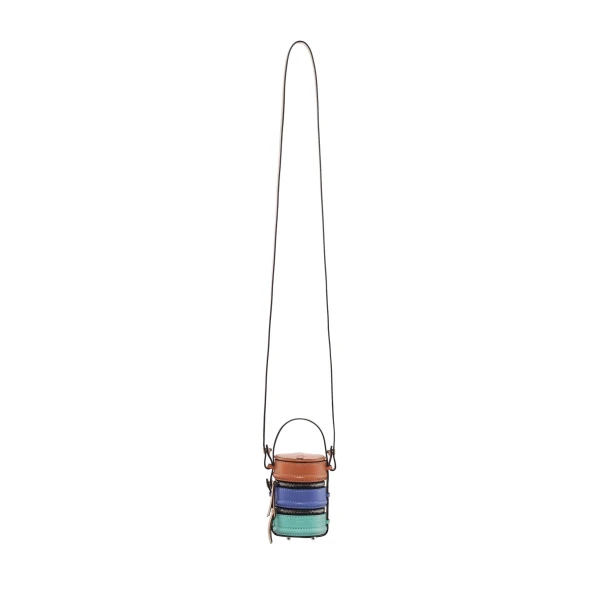 Nasha Mekraksavanich Baby Pinto | Spring - Nasha Multicolour - Architectural Luxury Bag at Coveti