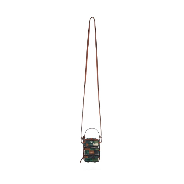 Nasha Mekraksavanich Baby Pinto | Veggy - Nasha Multicolour - Architectural Luxury Bag at Coveti