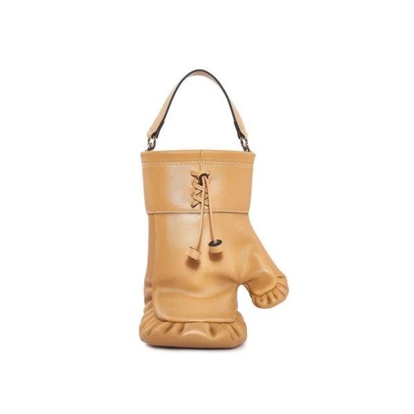 Nasha Mekraksavanich Boxer Heavy Weight | Biscuit - Nasha Beige - Architectural Luxury Bag at Coveti